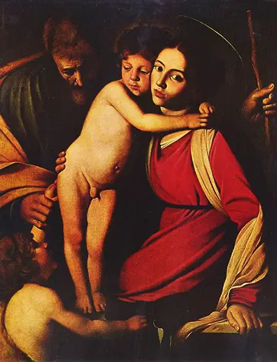 Holy Family with St John the Baptist Caravaggio